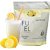 zenbodi Fuel Vegan Protein Powder Lemon - 21g of Protein Each Serving, Delicious Plant-Based Blend for Muscle Growth, Crafted from Pea, with Vegan D3, No Artificial Flavors, Gluten-Free