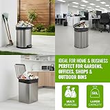 EcoBag 50 Pack Heavy Duty Refuse Sacks 33 Micron 50L Recyclable Bin Bags view 8
