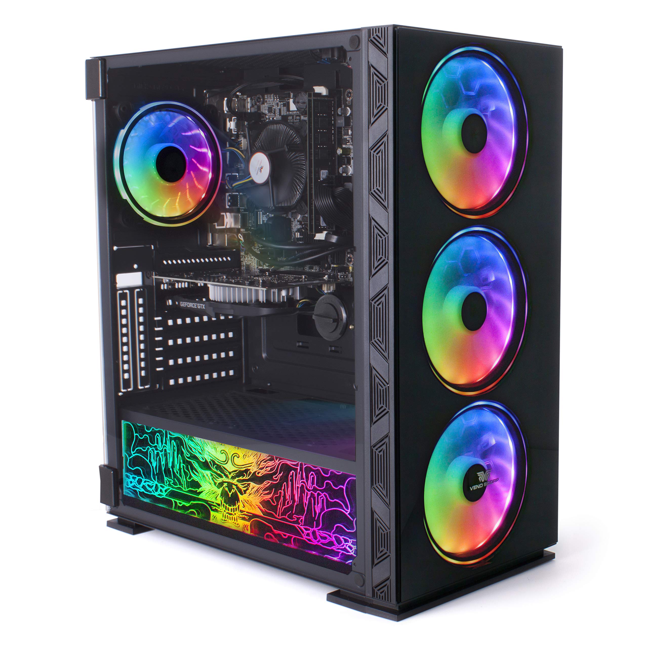 Veno Scorp Gaming PC Intel i3 9100F 4.2GHz Quad Core, GTX 1650 4GB, 8GB