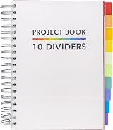 Pukka Pad B5 Project Book with 10 Repositionable Dividers 400 Pages 80GSM