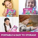 QUOKKA Magnetic Puzzles for Toddlers Unicorn Princess 36 pc Travel Game view 5