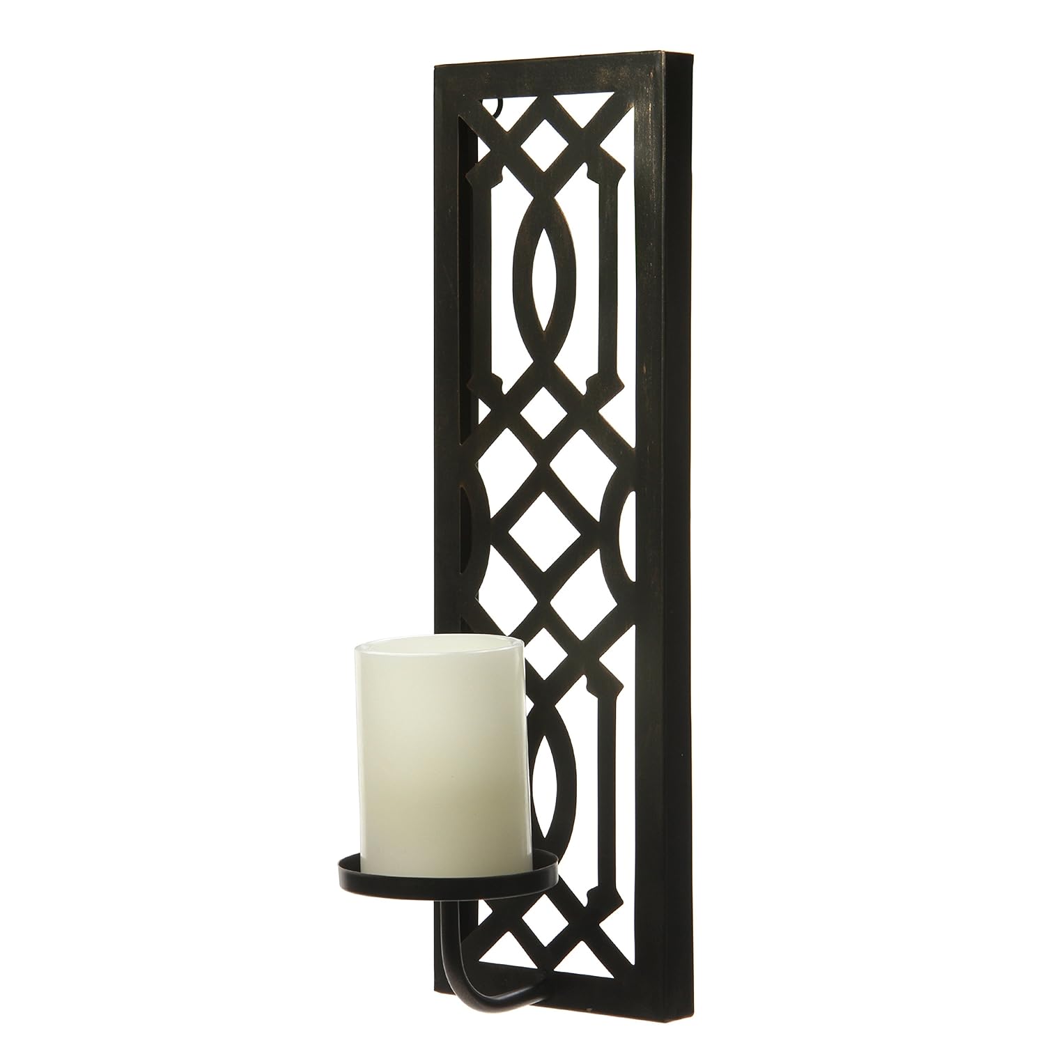 Hosley 16 5 Inch High Oil Bronze Finish Metal Wall Sconce Home