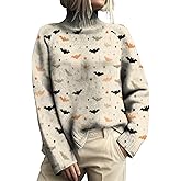 domirica Womens Turtleneck Sweater Western Knitted Pullover Business Casual Fall Sweater Pullover Trendy Vacation Clothes