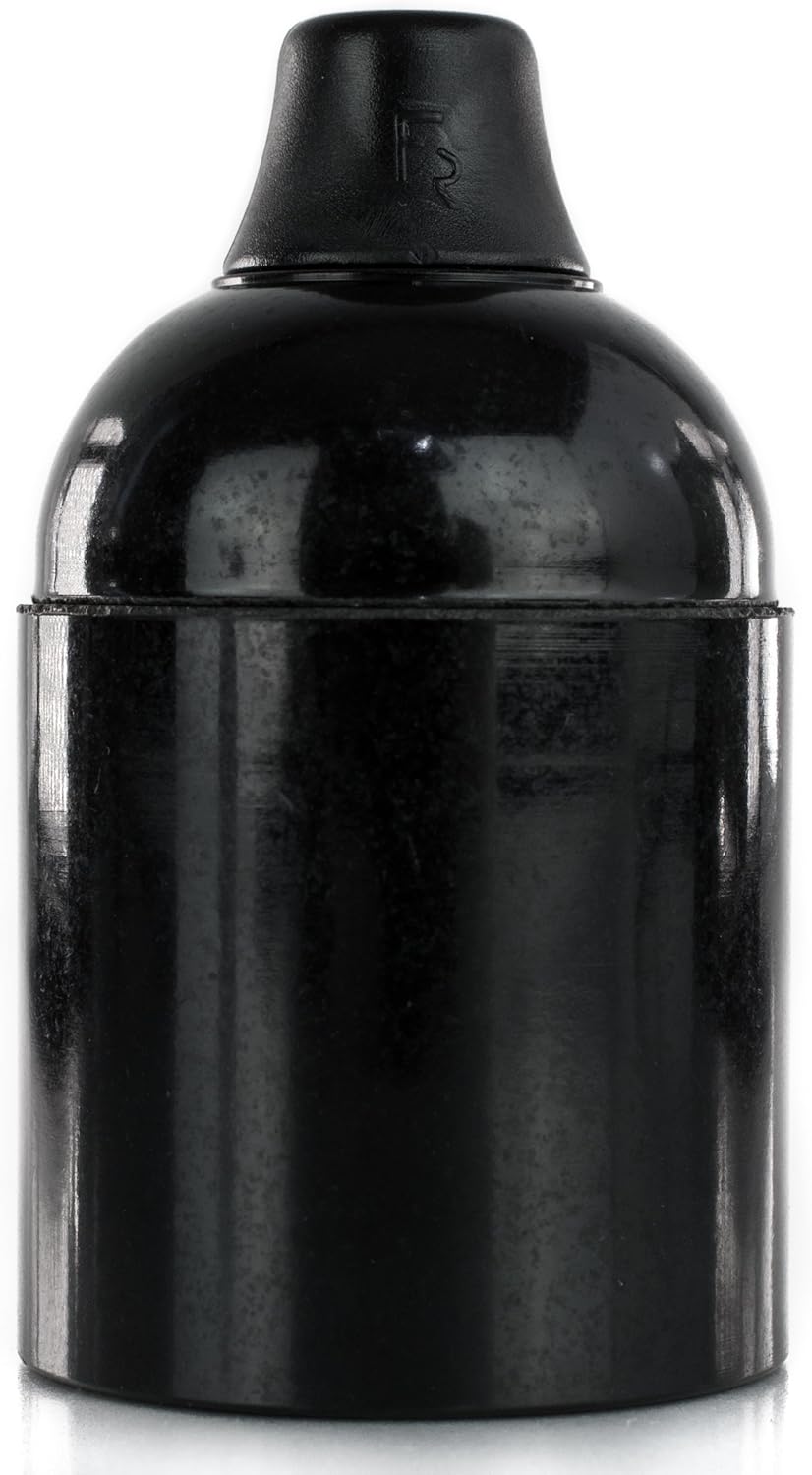 3x Bakelit Lampenfassung E27 - Retro Fassungen Aus Echtem Bakelit