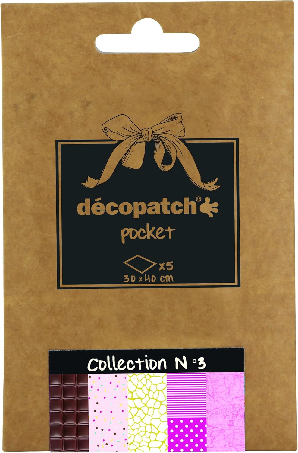 Amazon.com: décopatch Decopatch Déco Pocket n°3, 13x9.5cm, Assorted Colours
