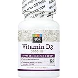365 Everyday Value, Vitamin D3 5000 IU, 120 ct