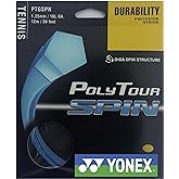 YONEXYonex Poly Tour Spin String Set - Blue, 1.25 mm/12 m