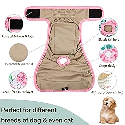 Grecle Washable Female Dog Diapers - Premium