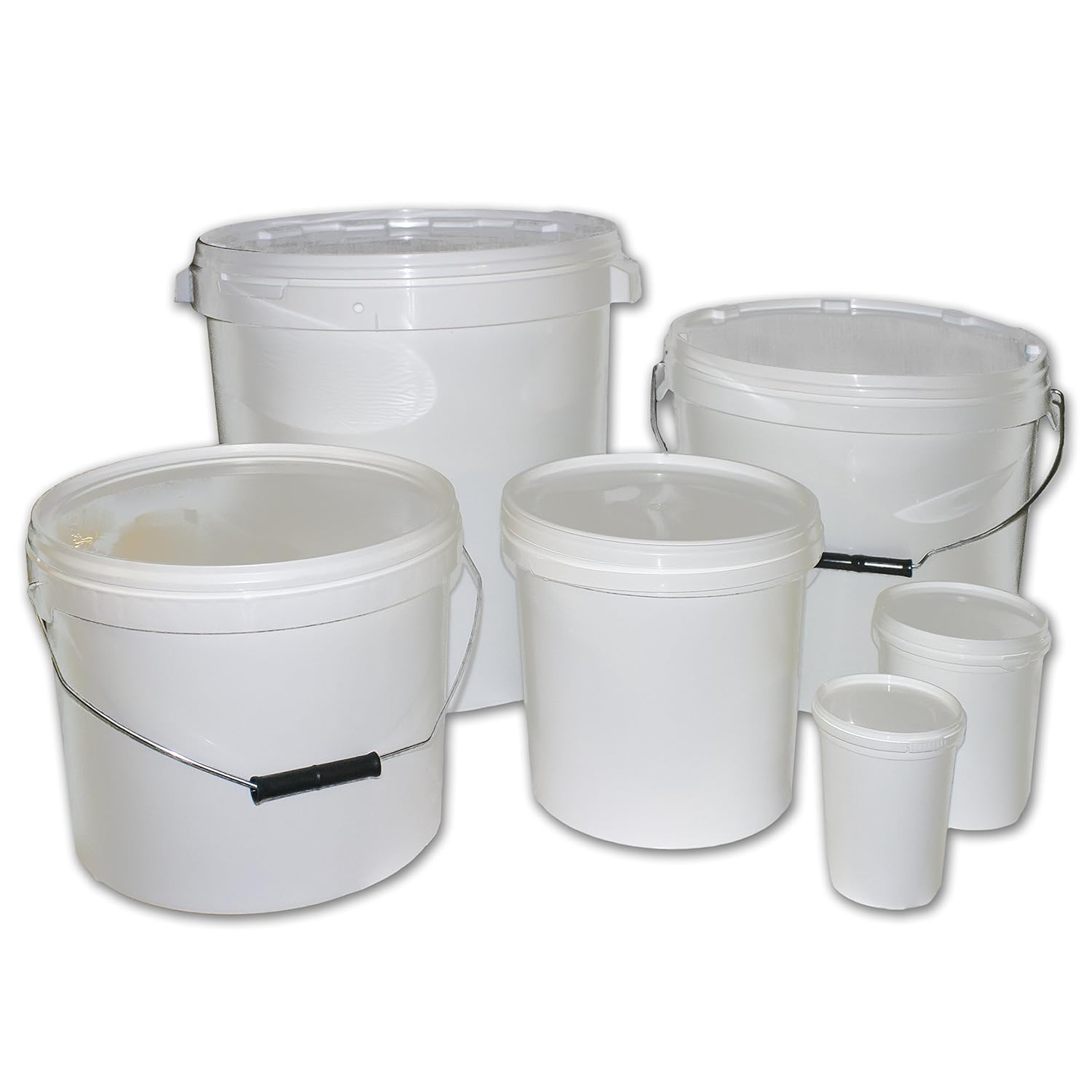Elixir Gardens ® MultiPurpose Plastic Storage Buckets 15 Litre with