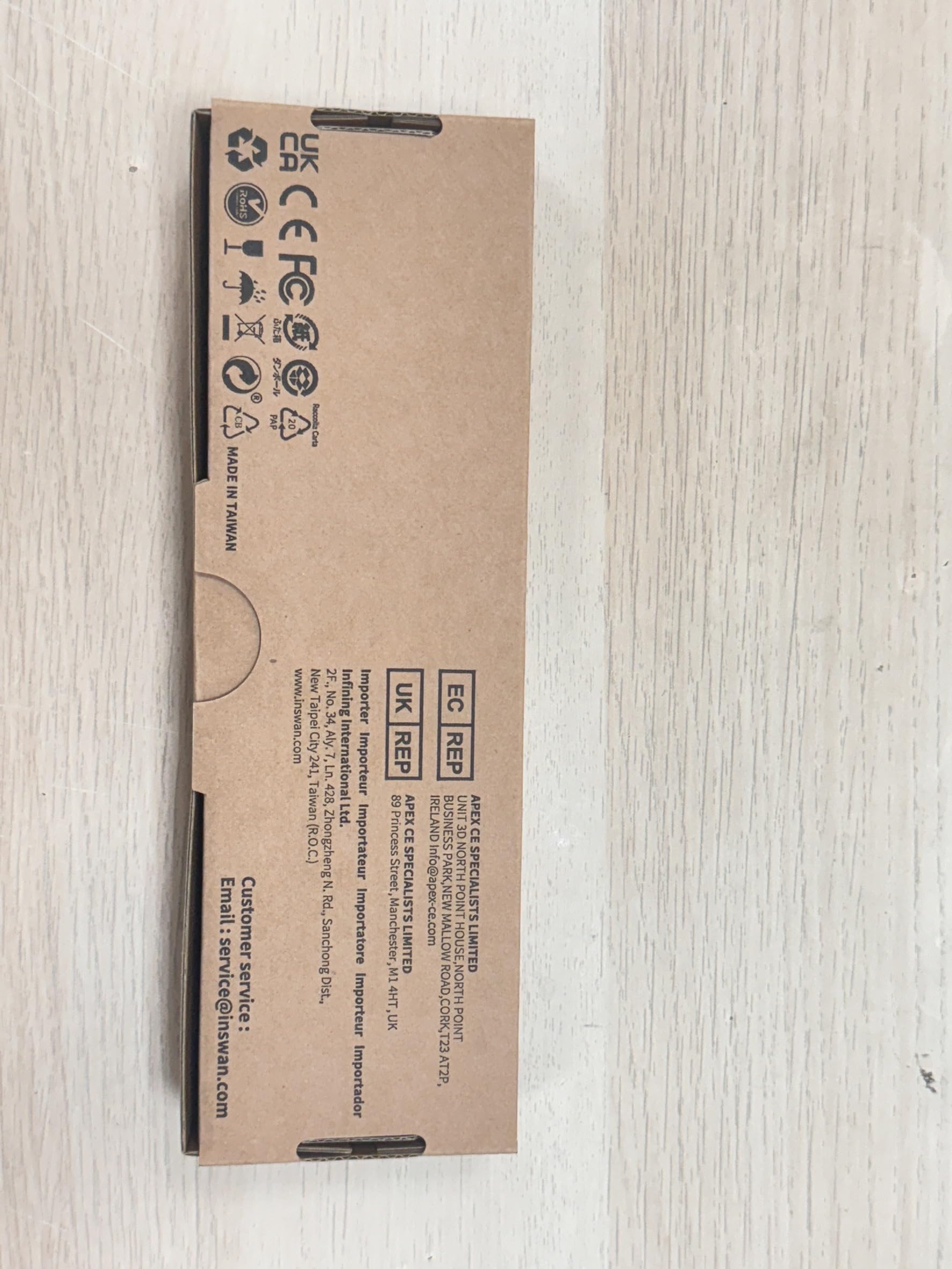 INSWAN INS-Flip 4 4K USB Portable Document Camera/Webcam/Visualiser—13MP Ultra HD, Foldable Design, Auto Focus, Mic, LED, Compatible with Mac OS, Windows, iPad, Chromebook for Distance Learning