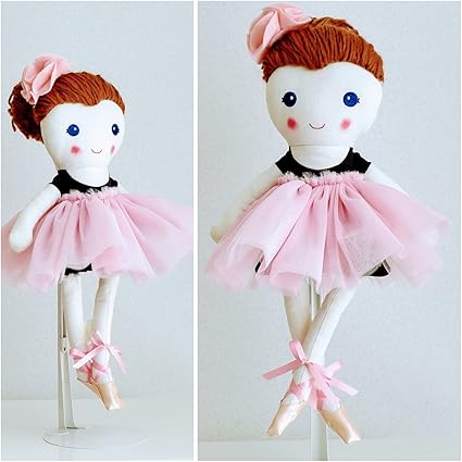 muñeca bailarina de trapo