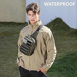 Wotony Tactical Crossbody Bag for Men - Durable