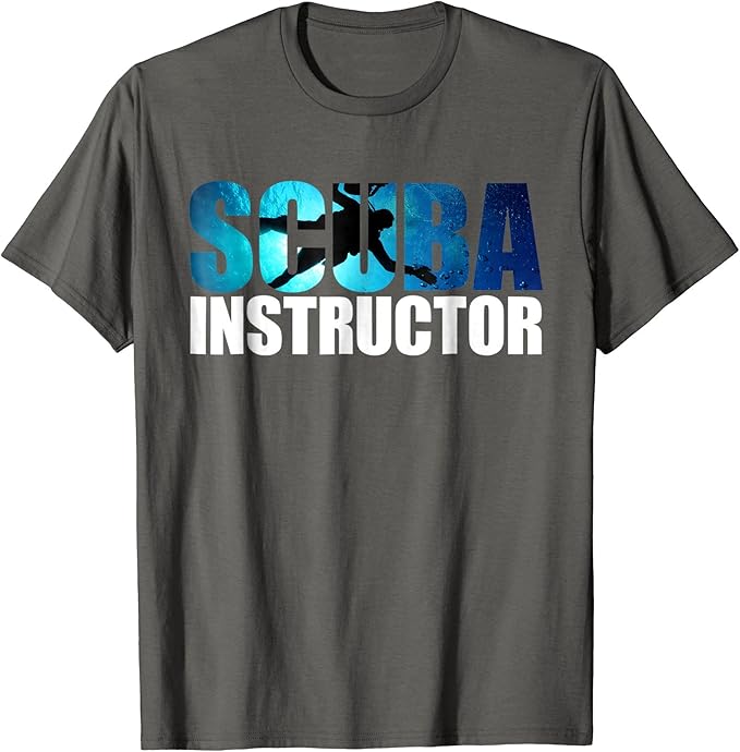 Scuba Diving Instructor TShirt for Dive Addicts Clothing