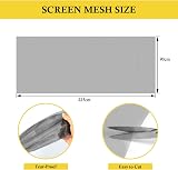 fowong Window Screen Mosquito Netting 90cm x 225cm Black Polyester Insect Mesh view 3