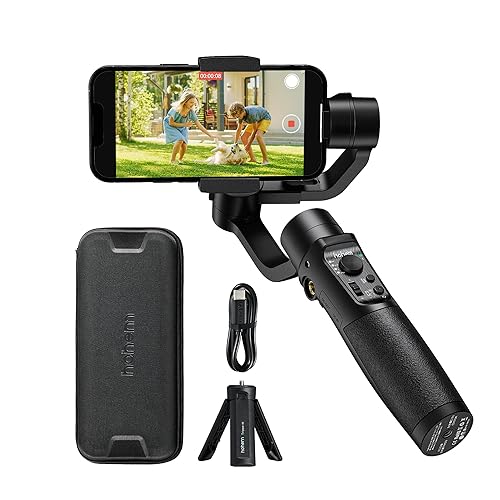 hohem iSteady Mobile Plus Gimbal Stabilizer for Smartphone, 3-Axis