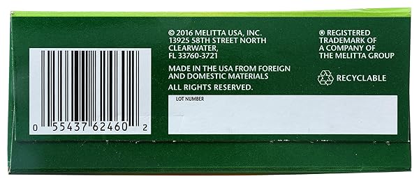 MELITTA #4 CONE COFFEE FILTERS, UNBLEACHED NATURAL BROWN, 100 TOTAL FILTERS COUNT