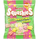 Swizzels Squashies Sour Stars 100g, Sour Shooting Sweets (Pack of 1)