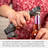 Kuhn Rikon 5-in-1 Can Jar Bottle Opener Self-Attaching Black view 4