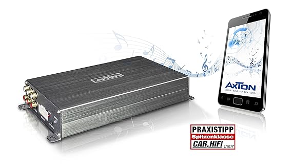 AXTON A580DSP 4-Kanal DSP-Verstärker mit iOS und Android Steuerung