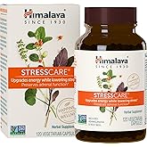 Himalaya StressCare, 30 Day Supply - Herbal Adrenal Support for Calming Relaxation, Stress Relief, Energy Support and Occasional Sleeplessness - Vegan, Non-GMO, Gluten Free, 120 Capsules
