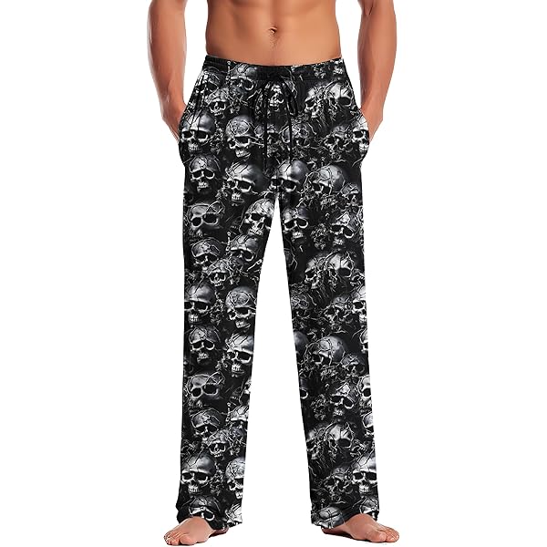 Pantalones De Pijama Para Hombre - Tipo Camuflaje, Suaves, Con Bolsillos, Ideales Para Casa