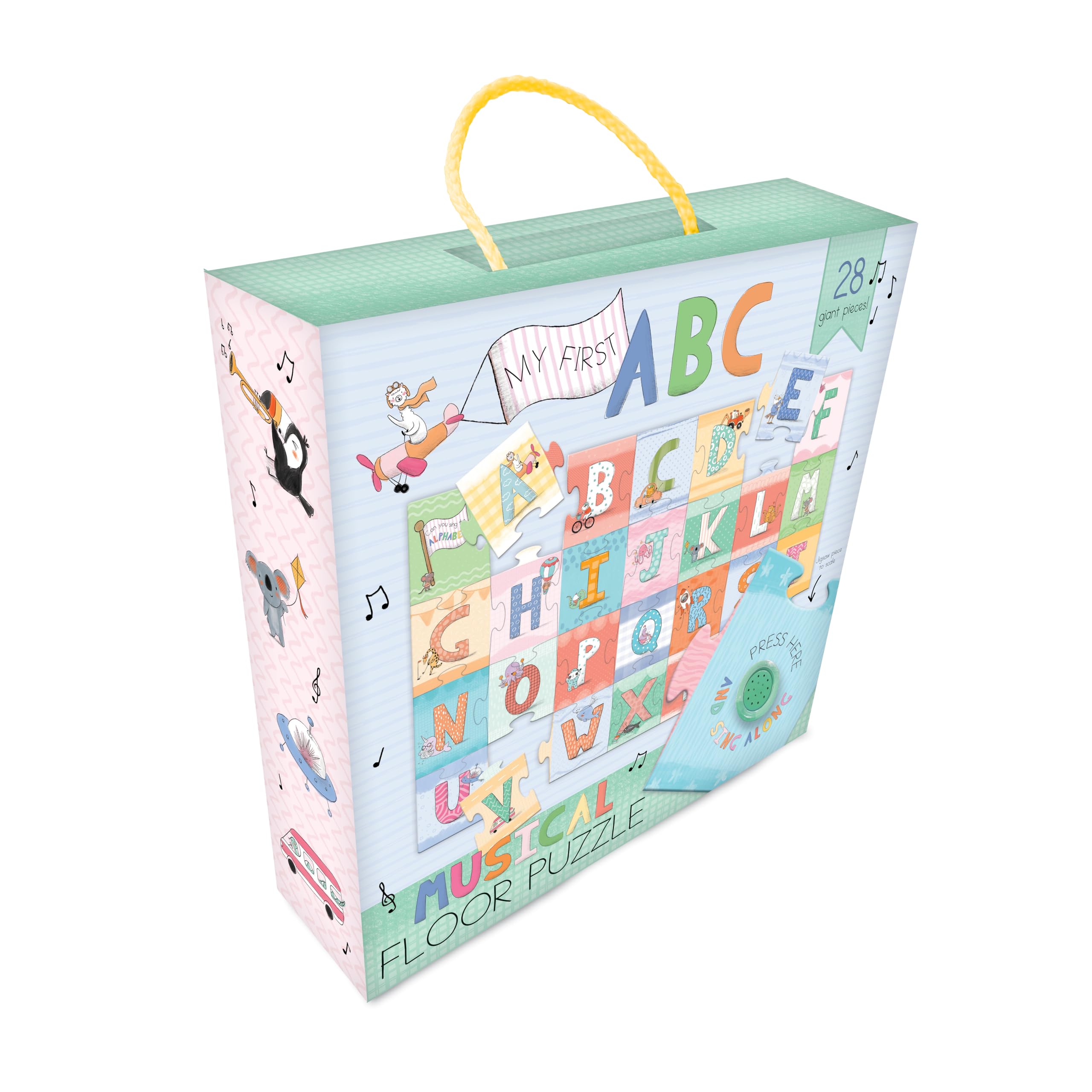 My First ABC Musical Floor Puzzle – Interactive Jigsaw for Children Aged 3 Years Upward