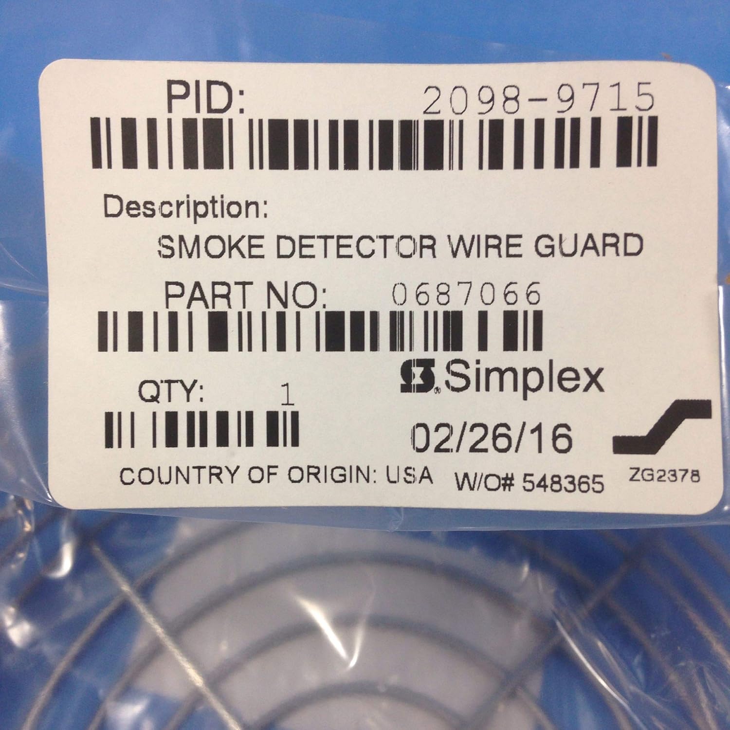 Simplex 2098-9715 - Detector de humo: Amazon.es: Industria, empresas y ciencia