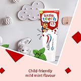 Aquafresh Little Teeth 3-5 Years Kids Toothpaste 4 x 75ml view 9