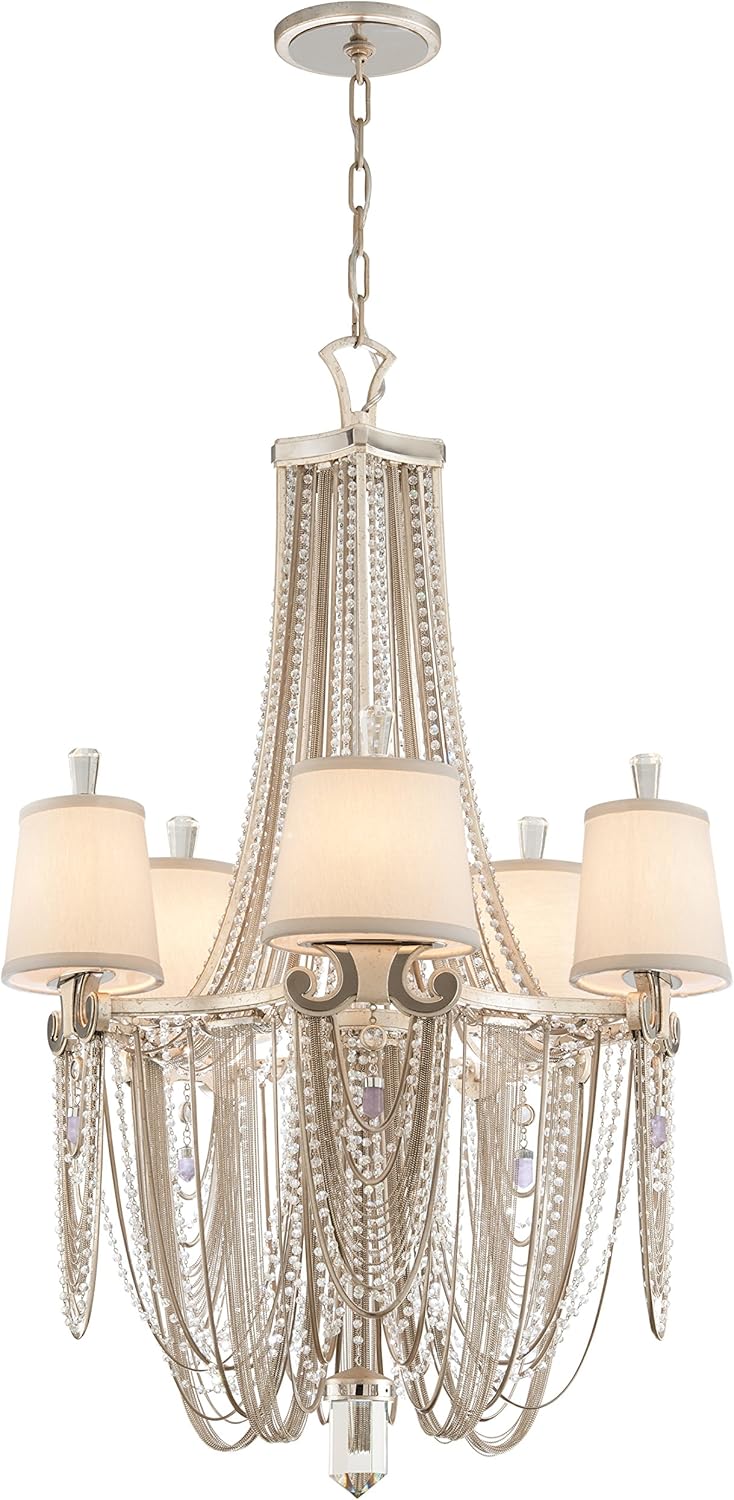 modern leaf chandelier