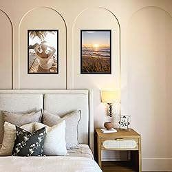 QOTIB 13x18 Picture Frame Black for Wall