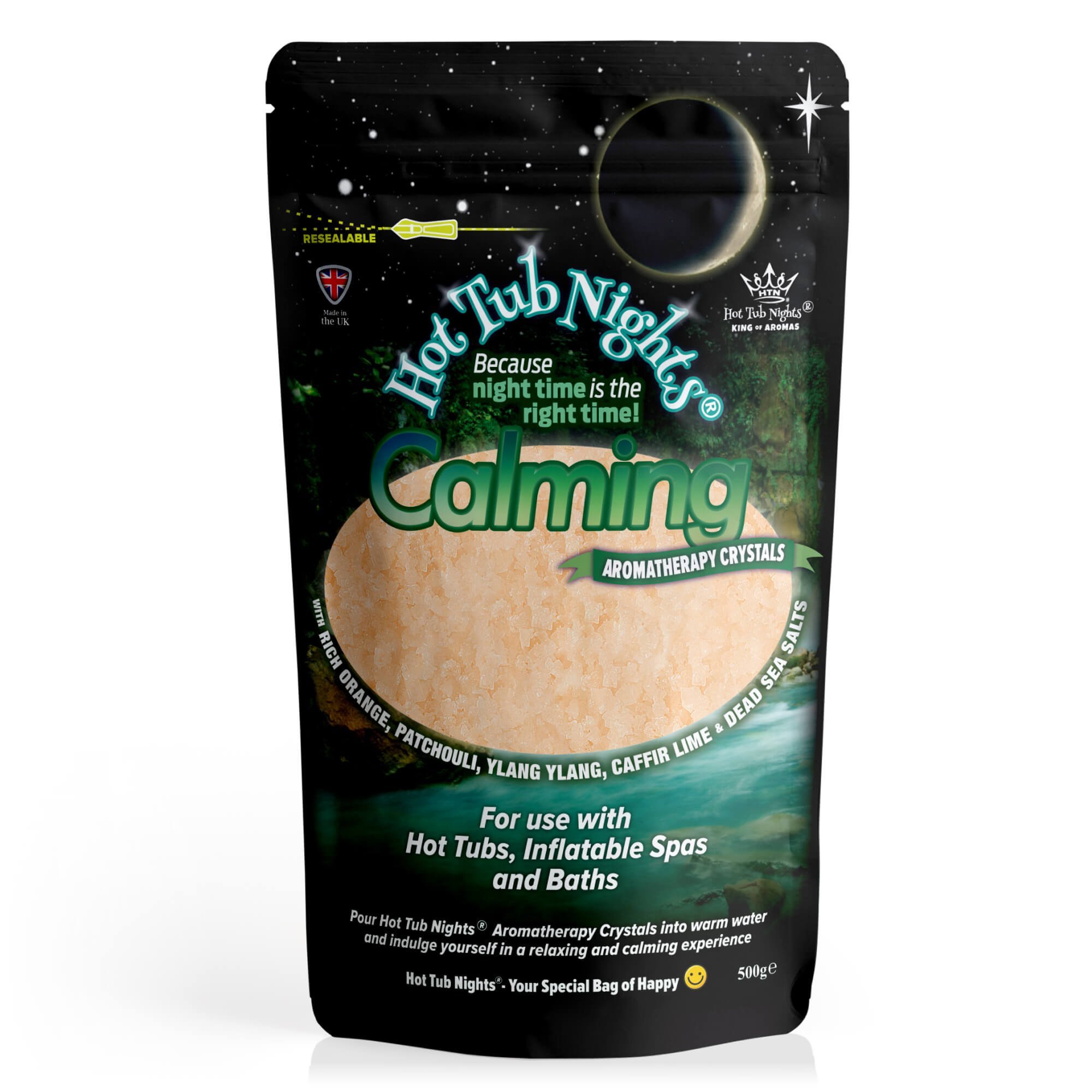 Hot Tub Nights (Calming) Aromatherapy Crystals Vegan (500g)