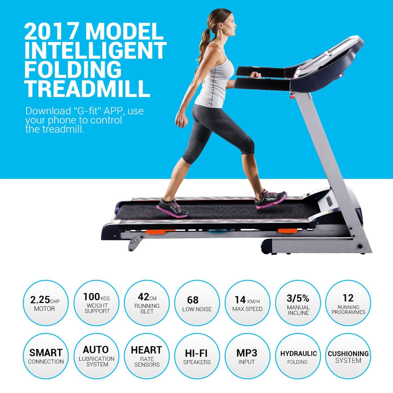 Amazoncom Folding Electric Treadmill W6 S107 Indoor #treadmill #for #commercial #use