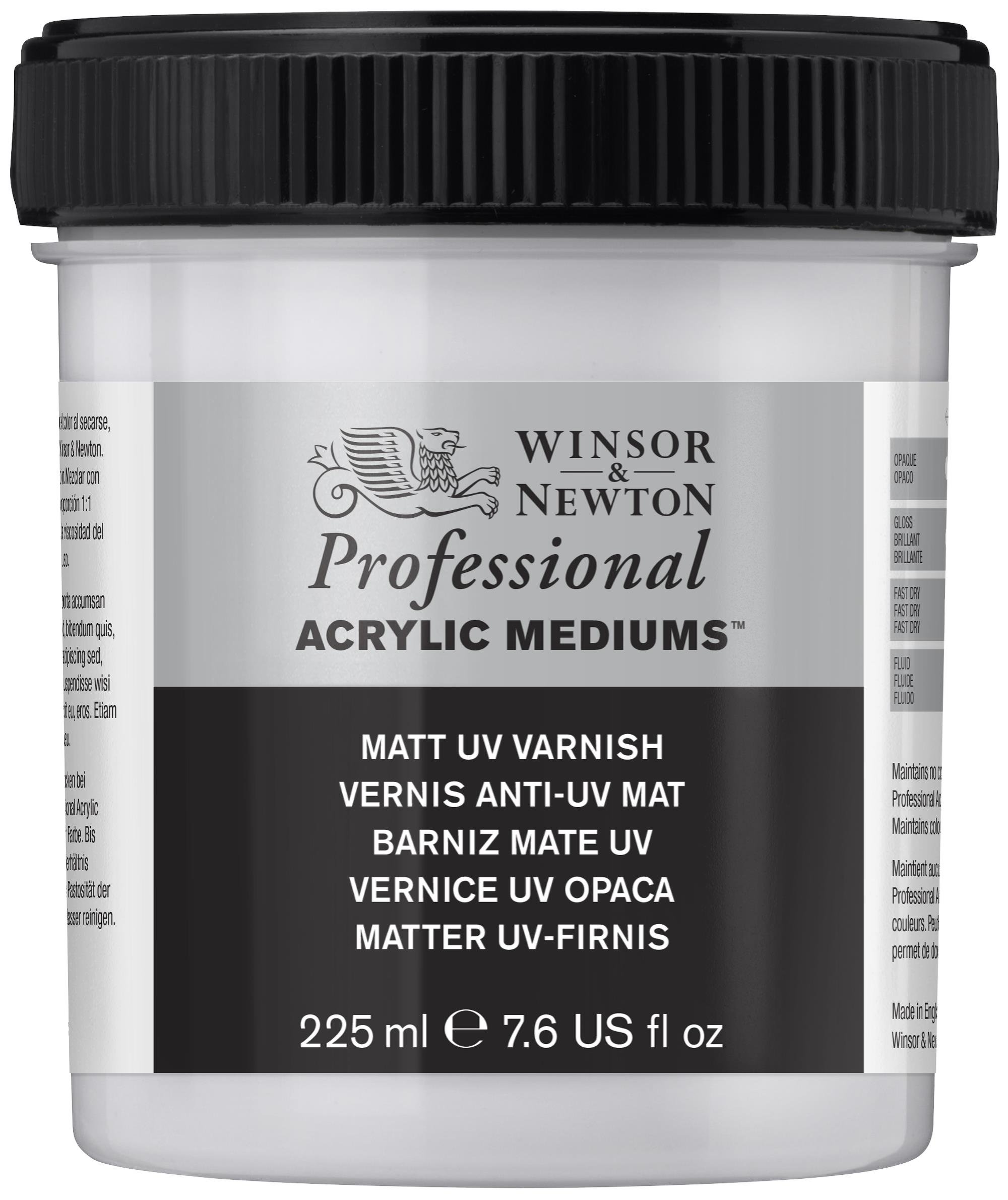 WN Acrylic Matt Varnish (+UV), ACFAMV237,225ml
