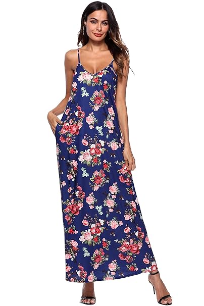 maxi shift dress