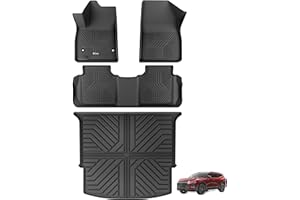 KARPAL Floor Mats for 2019-2025 Chevy Blazer Gas Only (Not for EV & Trailblazer), All-Weather TPE Custom Fit Floor Liners Car Accessories