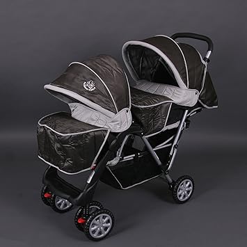 poussette double sport