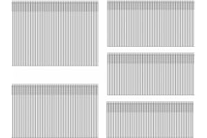 HW HAMWOO 16 Gauge 304 Stainless Steel Multi-Pack Finish Nails,Suitable for Most Brand of 16 Gauge Pneumatic,Electric Finish Nailer or Nail Gun(1-1/4",1-1/2",1-3/4",2",2-1/2")
