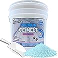Trade Grade Pet-Friendly Ice Melt – Fast-Acting Magnesium Chloride Formula, Safer for Pets & Surfaces, 15lb Bucket with Scoop