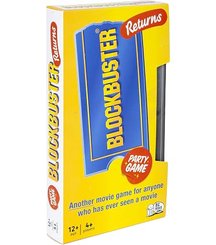 Big Potato Games Blockbuster Party Game - Movie Trivia Board Game For Ages 12+