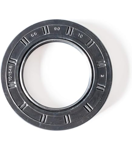 EAI 55x90x10mm FPM/FKM Double Lip Oil Seal With Stainless Steel Spring - Viton TC Shaft Seal For Automotive & Industrial Use