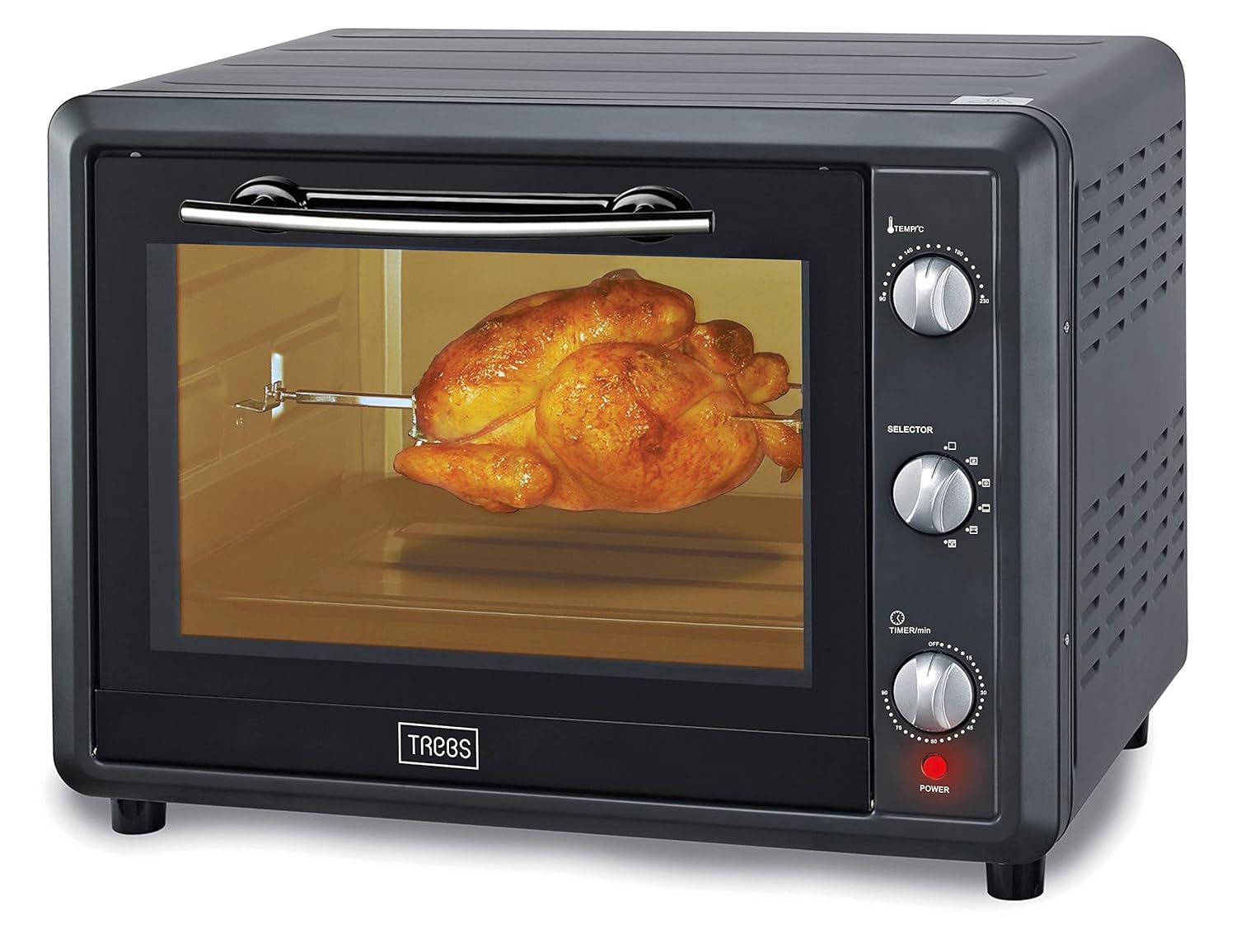 Trebs TEO42L10 Independiente Eléctrico 42L 1800W Negro - Horno ...