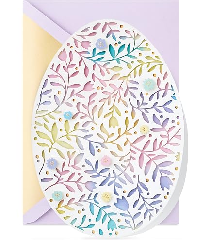 NobleWorks - Funny Easter Greeting Card With 5 X 7 Inch...