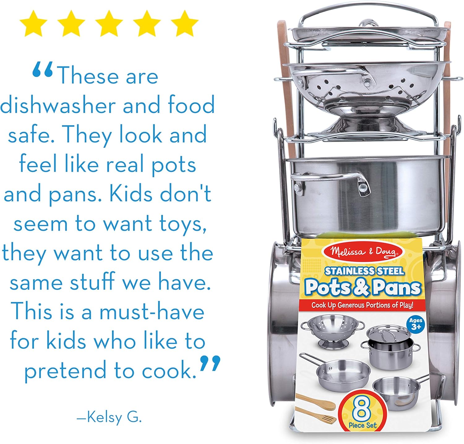 melissa & doug pots and pans