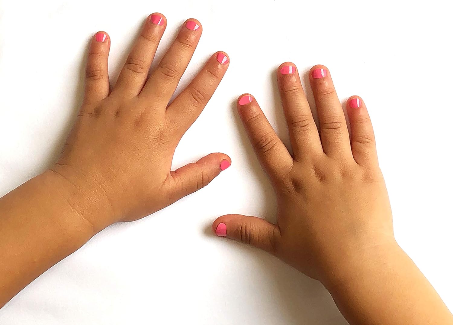 Miss Nella PINK A BOO- Safe Special bold pink Nail Polish for Kids Non-Toxic & Odor Free Formula for Children and Toddlers Natural Water Based for Easy Peel Off - Image 5