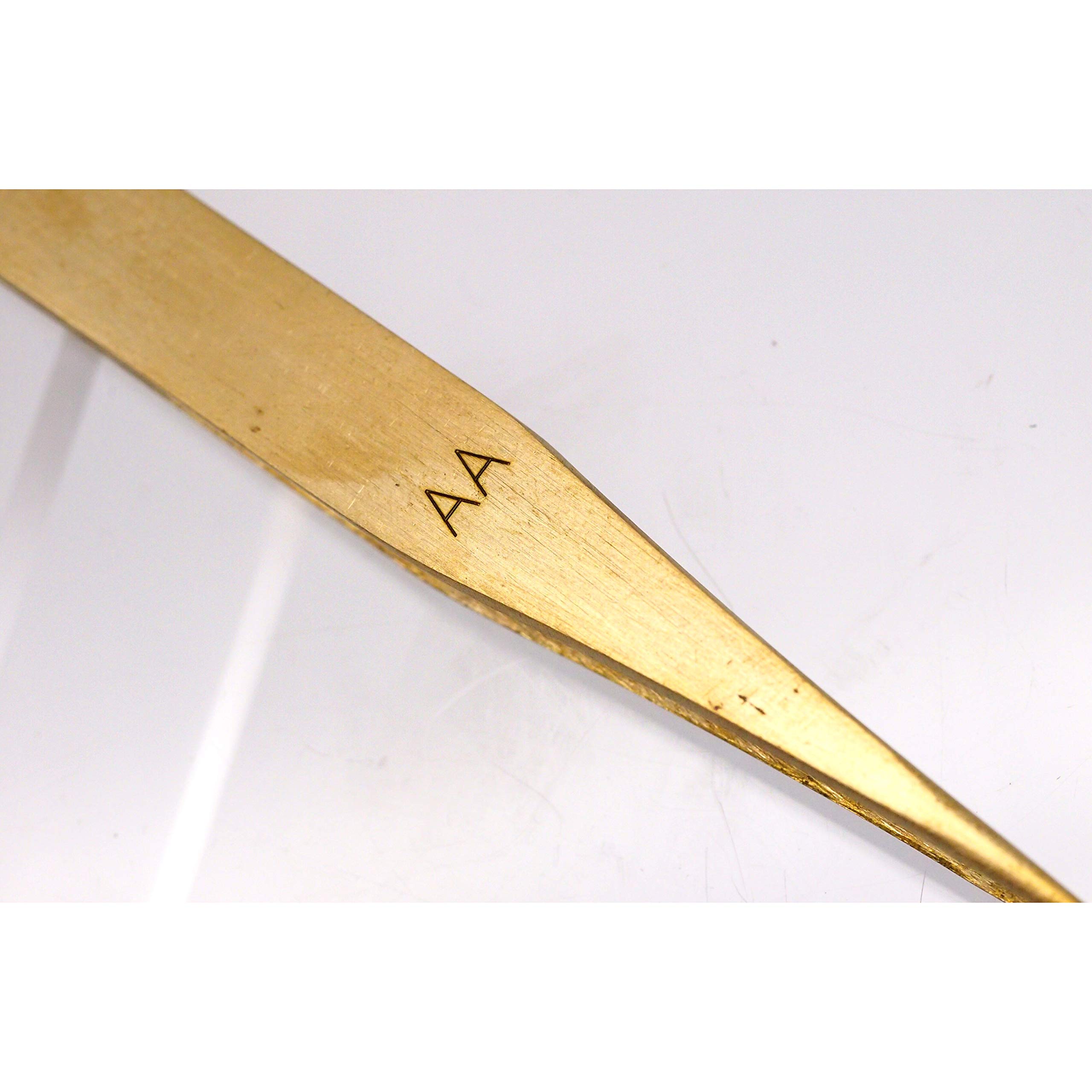 SE Antimagnetic Brass Tweezers Watchmakers Precision Repair Tool #AA - AA-BRASS