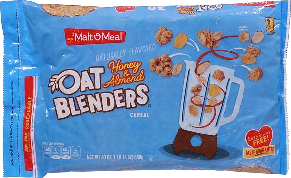 MALT-O-MEAL, OAT BLENDERS CEREAL WITH HONEY & ALMOND, 30 OUNCE