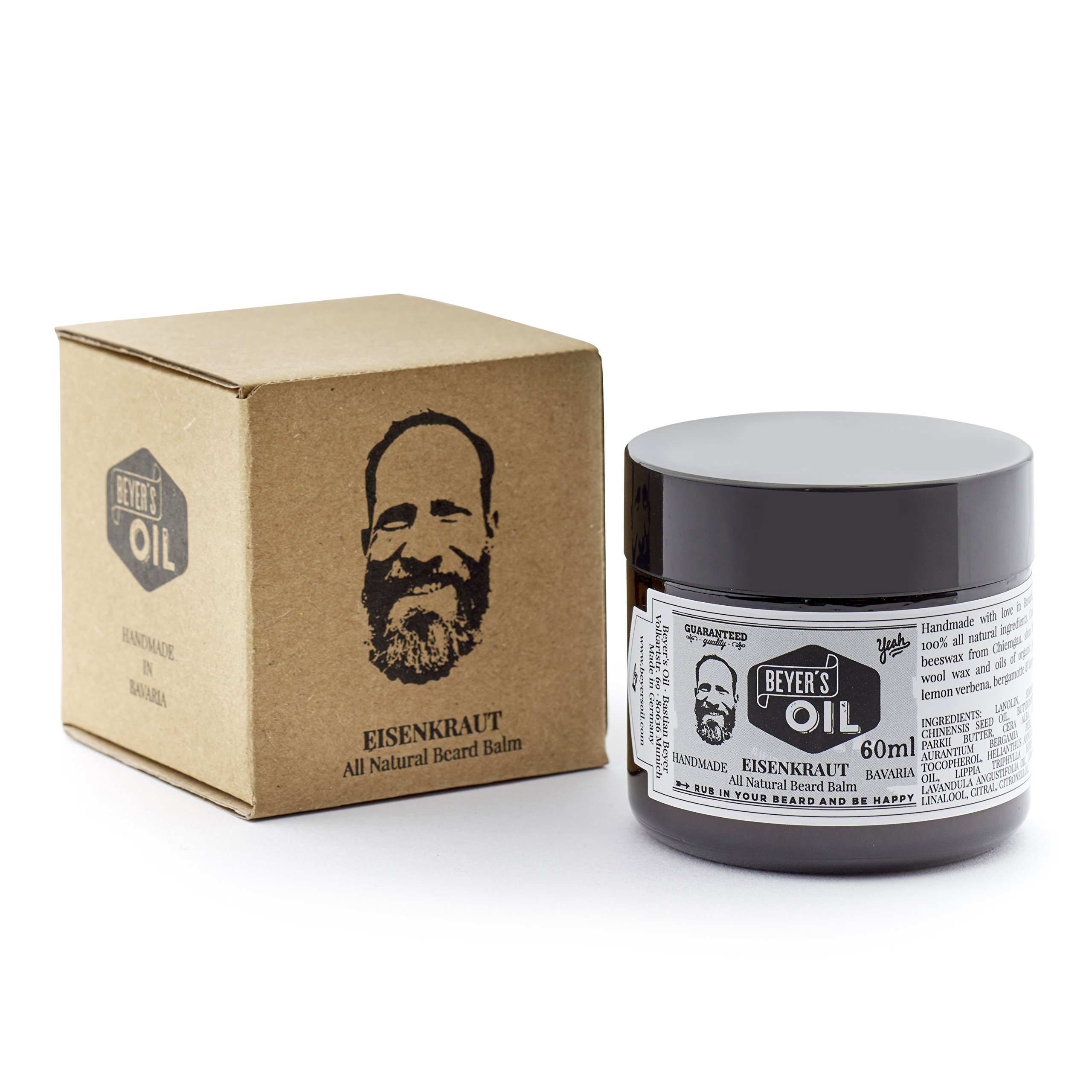 Beyer's Oil Beard Balm Eisenkraut (Verbena)