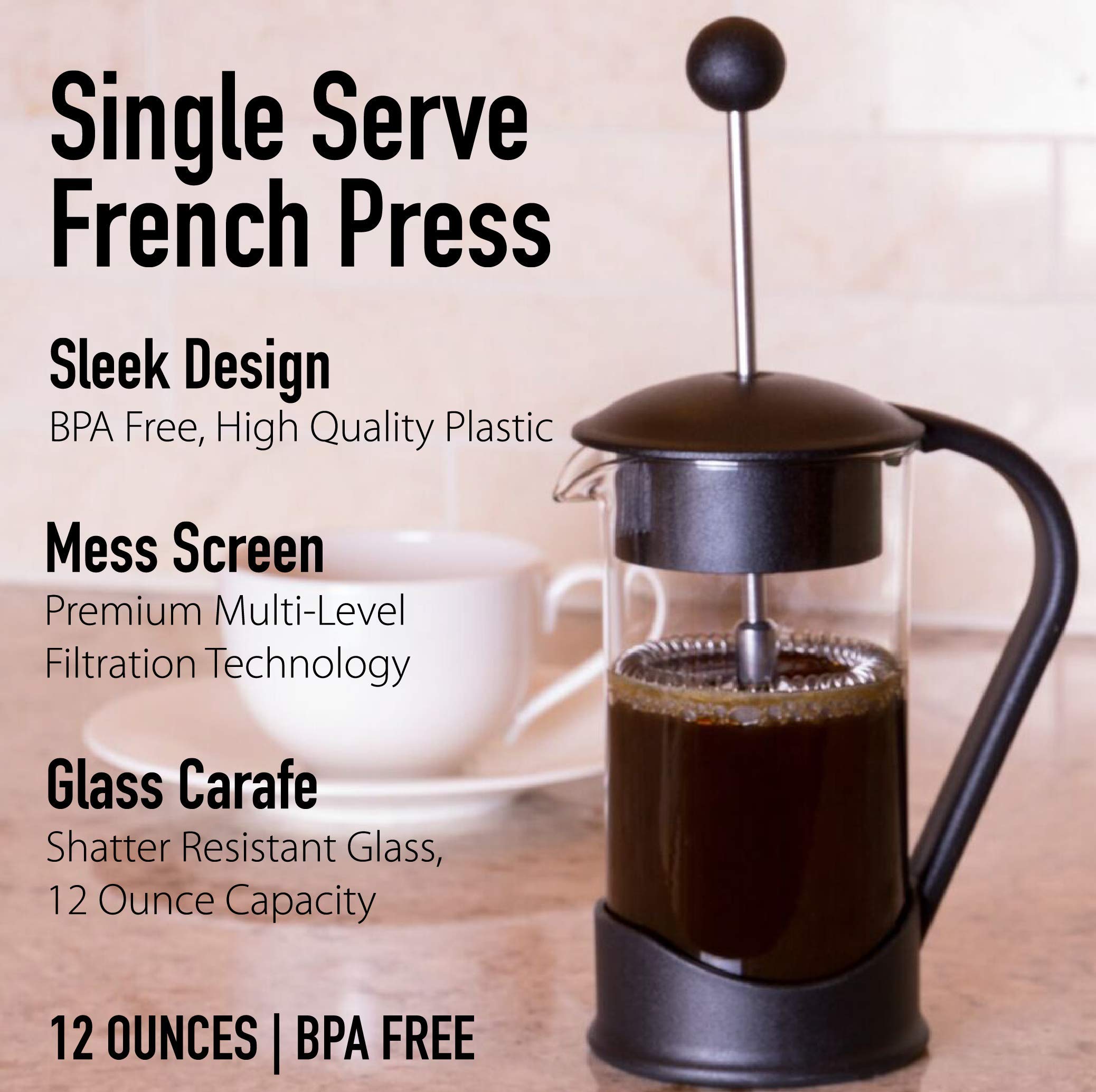 Single Serve French Press at Holly Randle blog