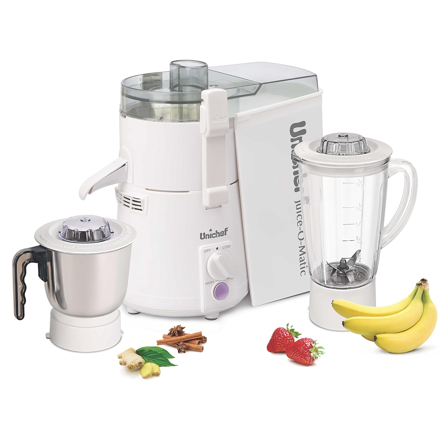 Buy Unichef JuiceOMatic Plus SM Series (White) Online at Low Prices