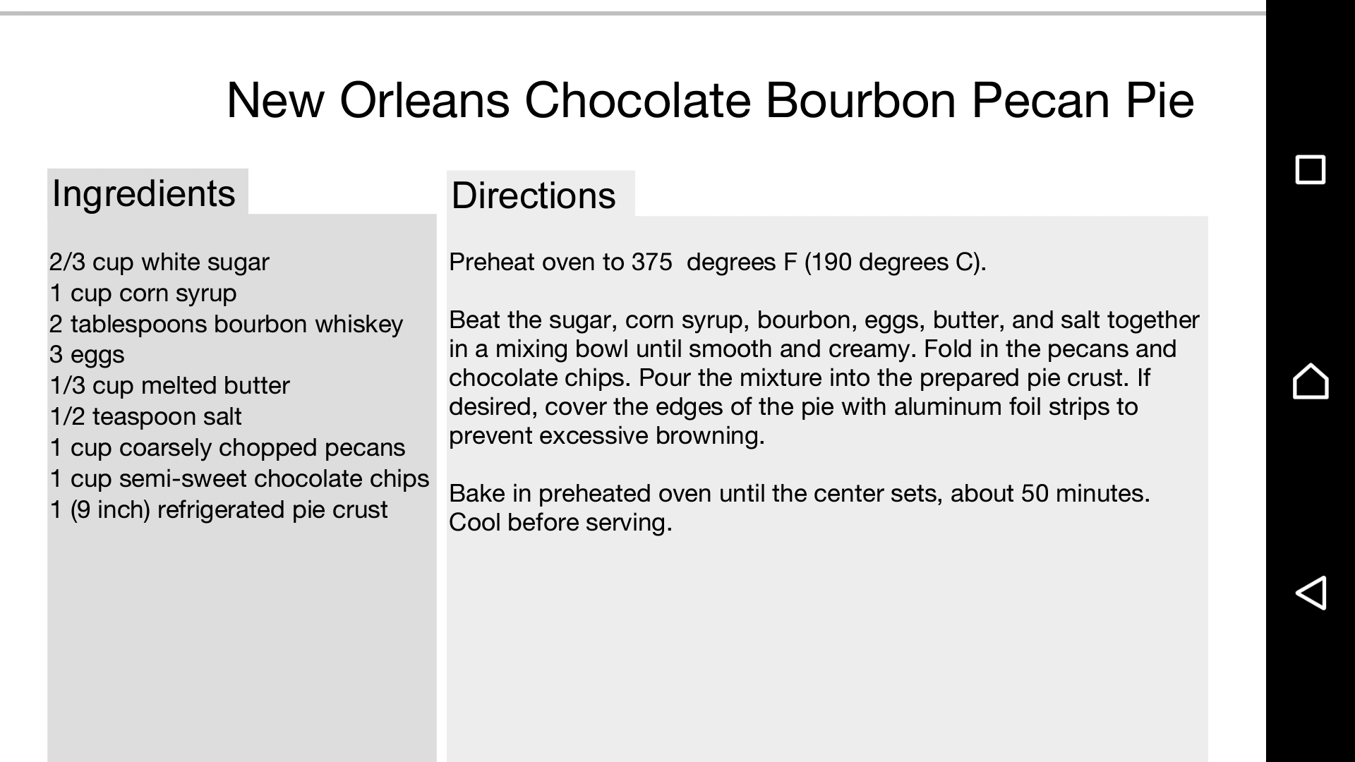 Whiskey Recipes